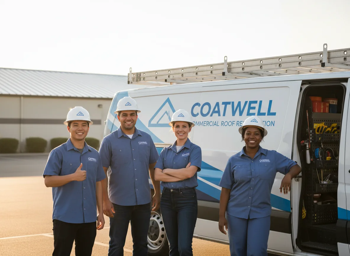 Commercial roof coating company in Winton, CA